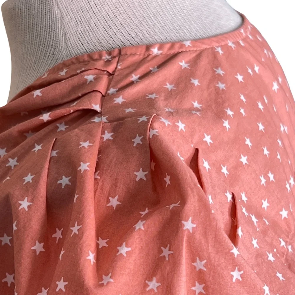 Madewell Wrap Blouse With Star Print & 3/4 Sleeves NWT SIZE XXS But Over…